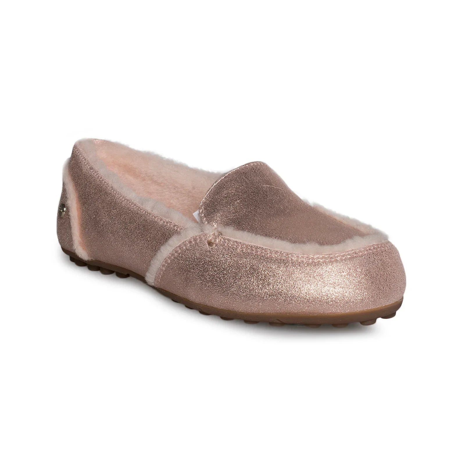 UGG Hailey Metallic Rose Gold Shoes - Women's