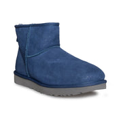 UGG Classic Mini Milky Way Dark Denim Boots - Women's