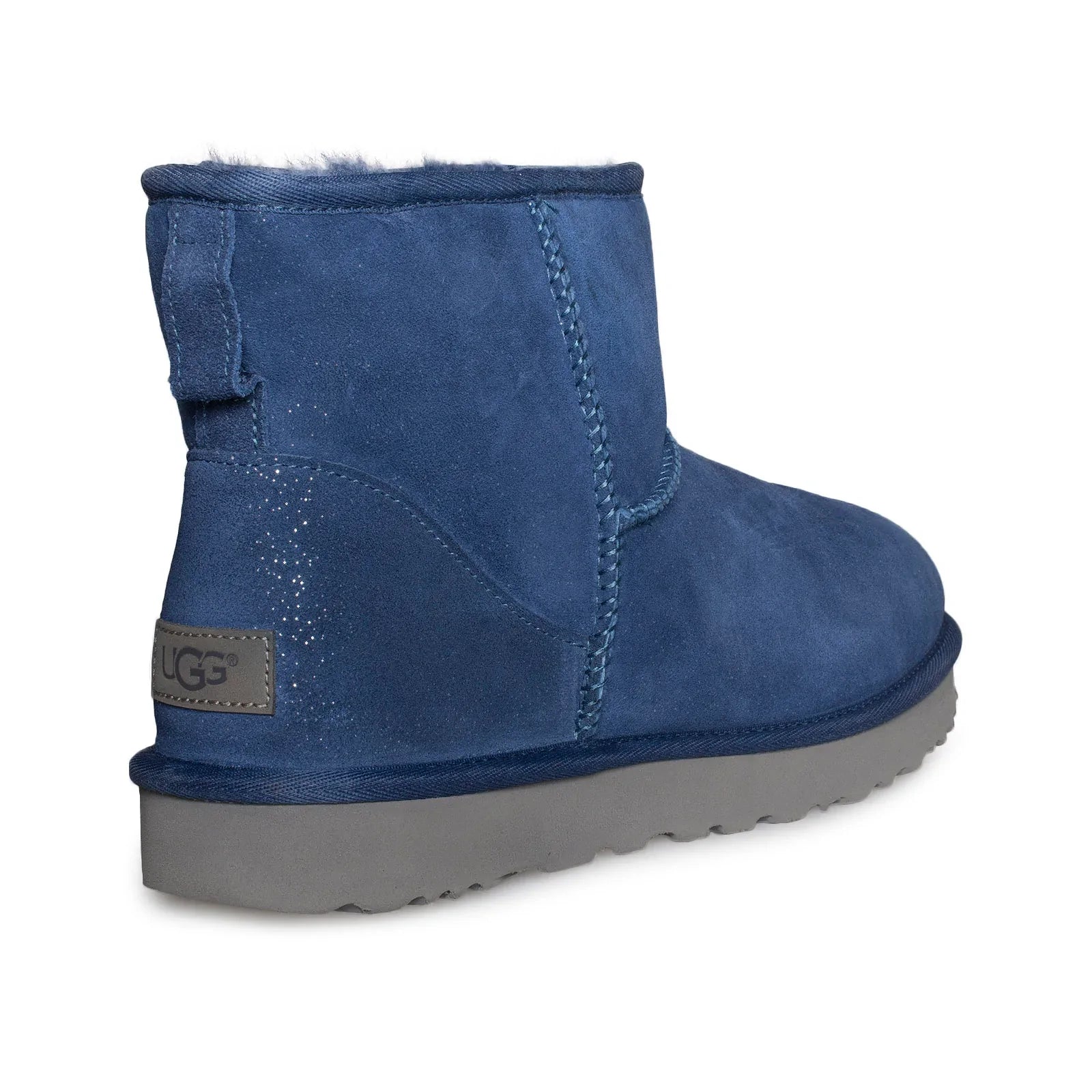 UGG Classic Mini Milky Way Dark Denim Boots - Women's