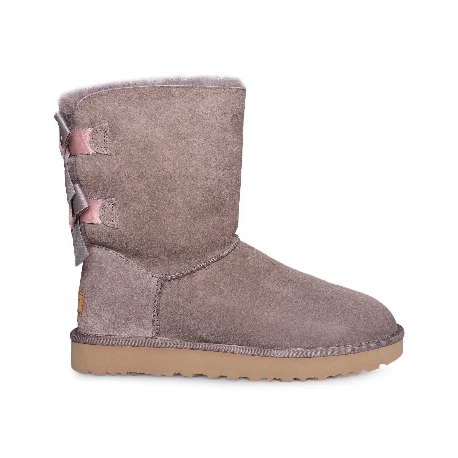 UGG Bailey Bow II Shimmer Stormy Grey Boots - Women's