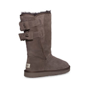 UGG Allegra Bow II Chocolate Boots - Women's