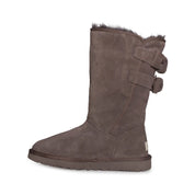 UGG Allegra Bow II Chocolate Boots - Women's