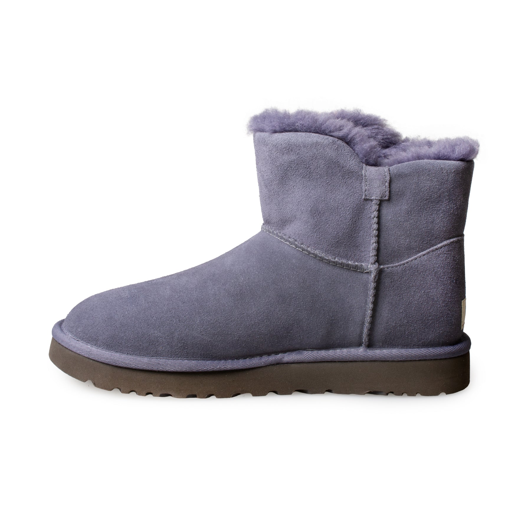 UGG Mini Bailey Snaps Grey Boots - Women's