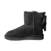 UGG Classic Heritage Bow Black Boots - Women's