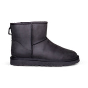 UGG Classic Mini Leather Black Boots