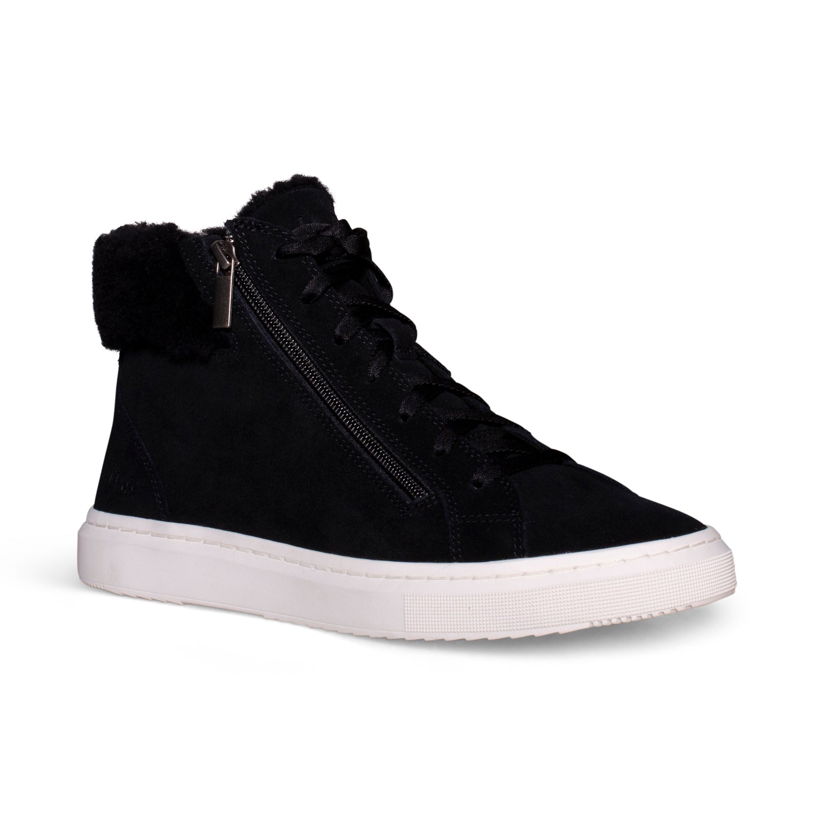 UGG Alameda Mid Zip Black Sneakers - Women's