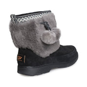 UGG Brie Black Boots - Women's