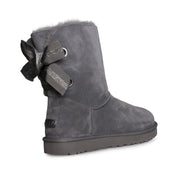 UGG Customizable Bailey Bow Charcoal Boots - Women's