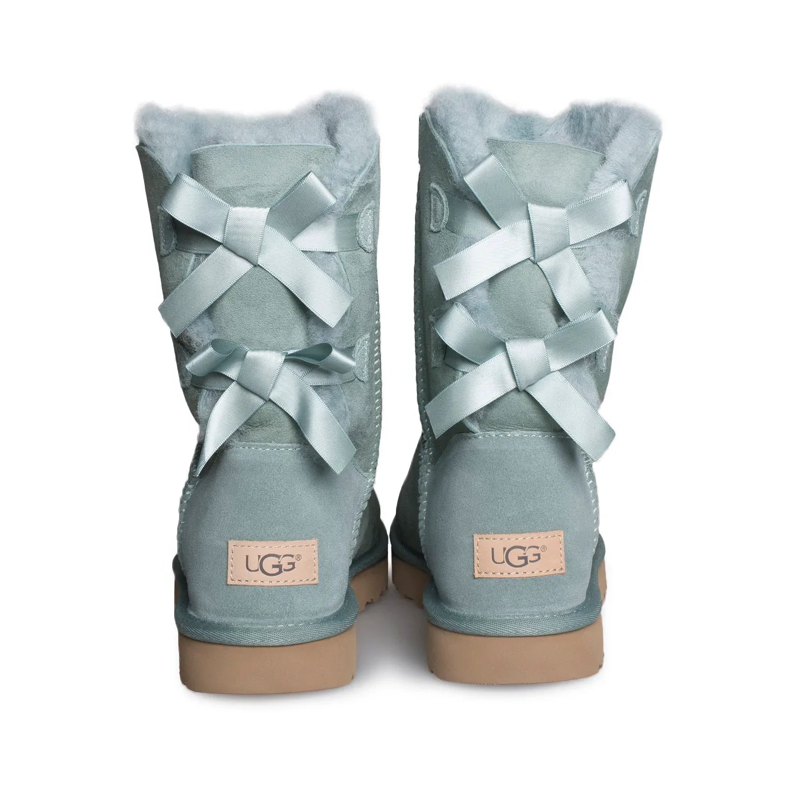 UGG Bailey Bow II Sea Green Boots - Women's