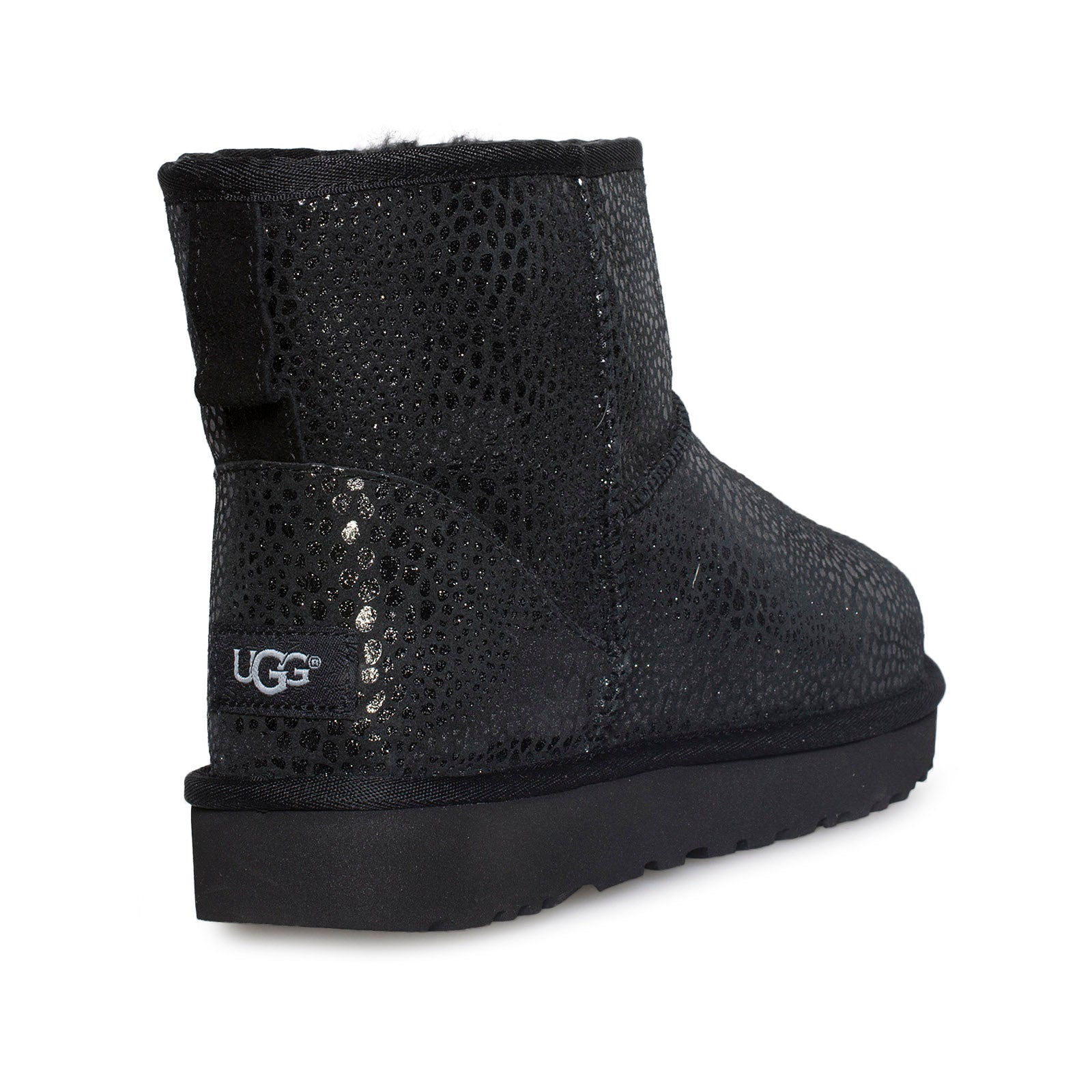 UGG Classic Mini Glitzy Black Boots