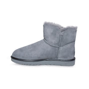 UGG Mini Bailey button II Metallic Geyser Boots