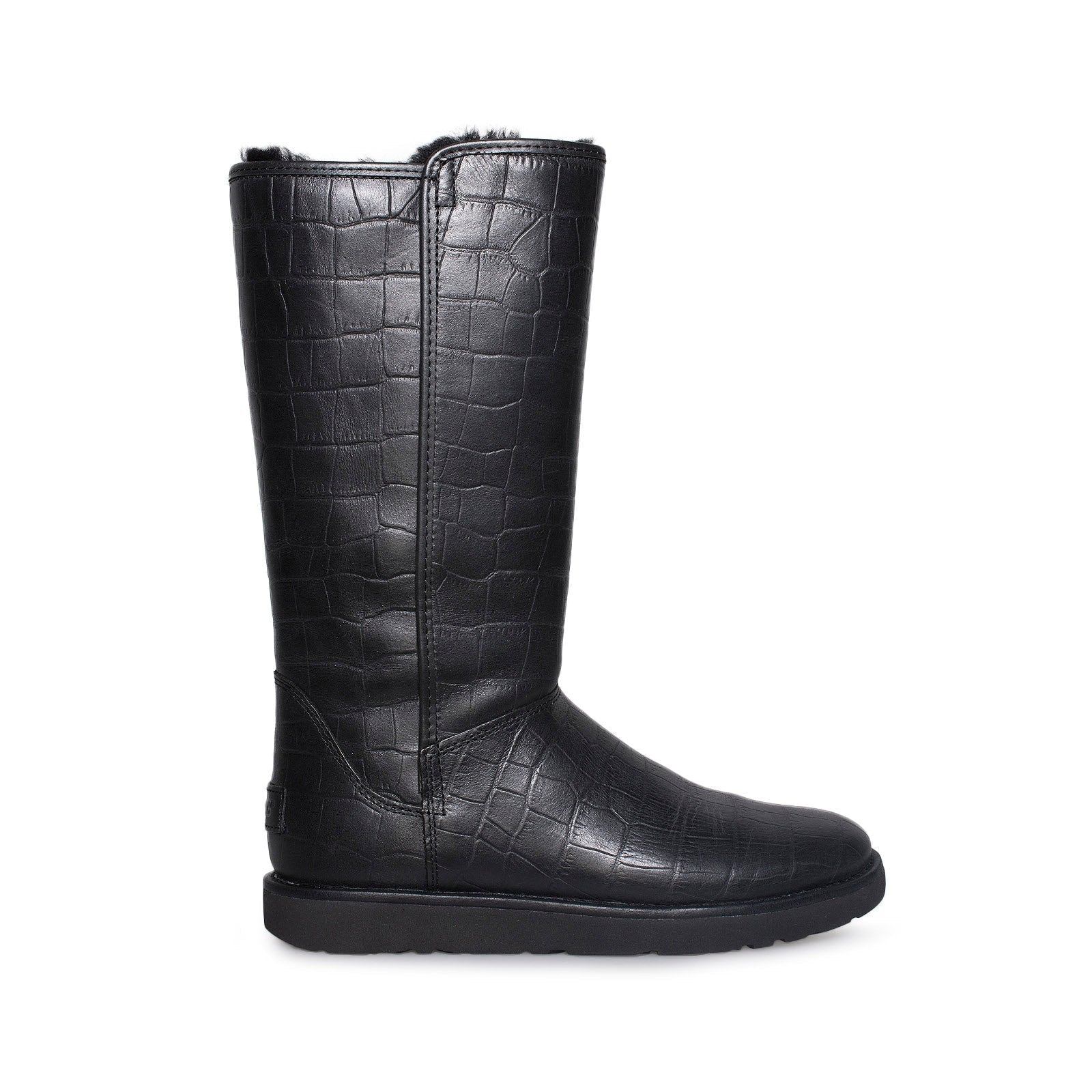 UGG Abree II Croco Black Boots