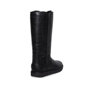 UGG Abree II Croco Black Boots