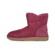 UGG Classic Cuff Mini Garnet Boots