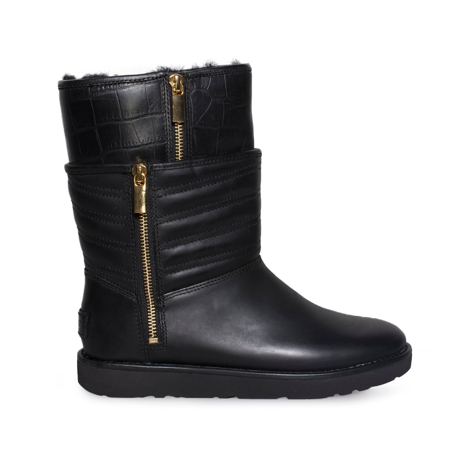 UGG Aviva Black Boots - Women's