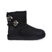 UGG Mini Bailey Bow Brilliant Black Boots