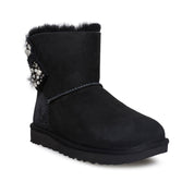 UGG Mini Bailey Bow Brilliant Black Boots