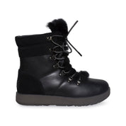 UGG Viki Waterproof Black Boots - Women's