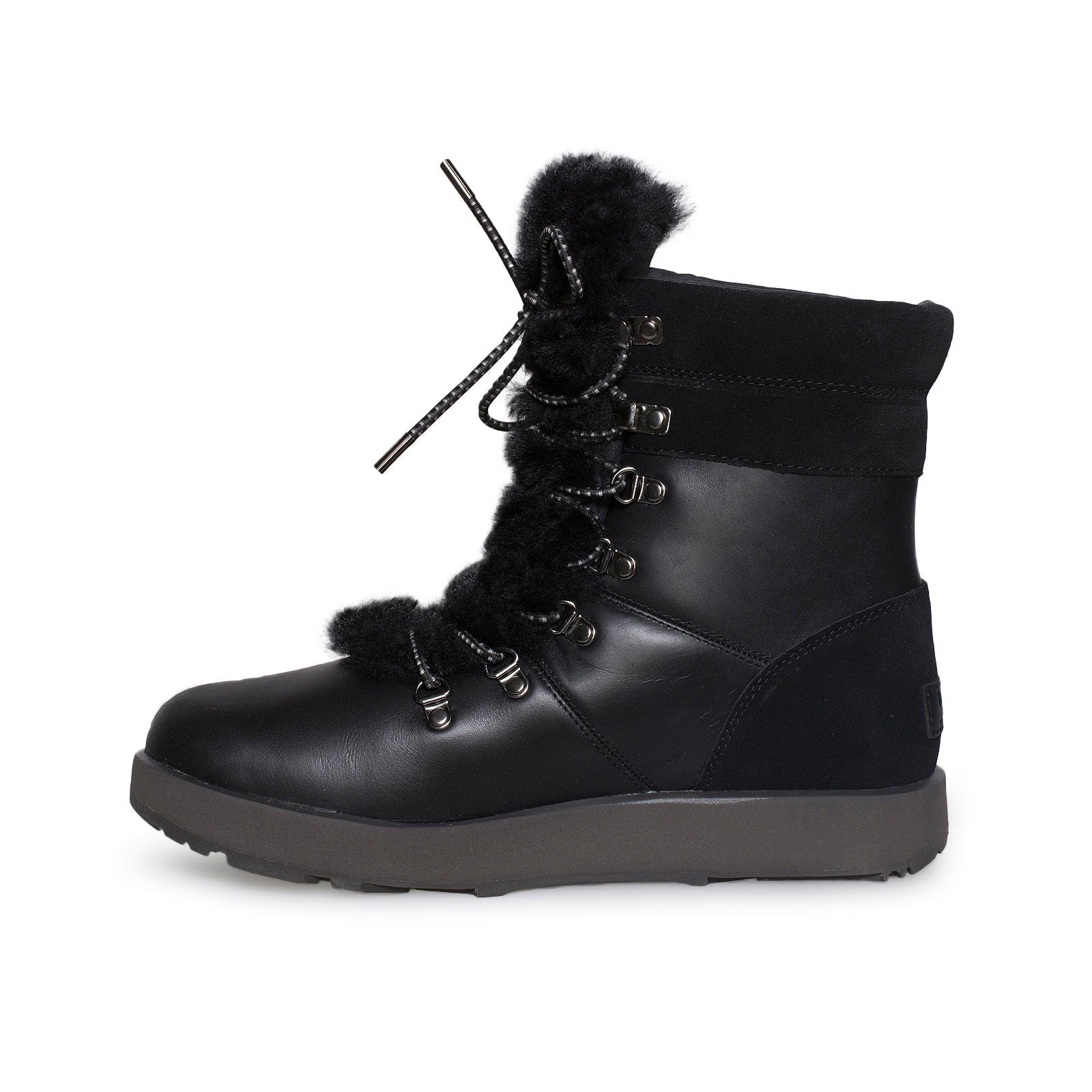 UGG Viki Waterproof Black Boots - Women's