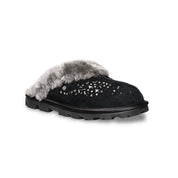 UGG Coquette Galaxy Black Slippers - Women's