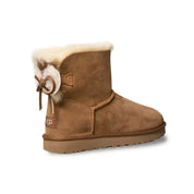 UGG Classic Double Bow Mini Chestnut Boots - Women's