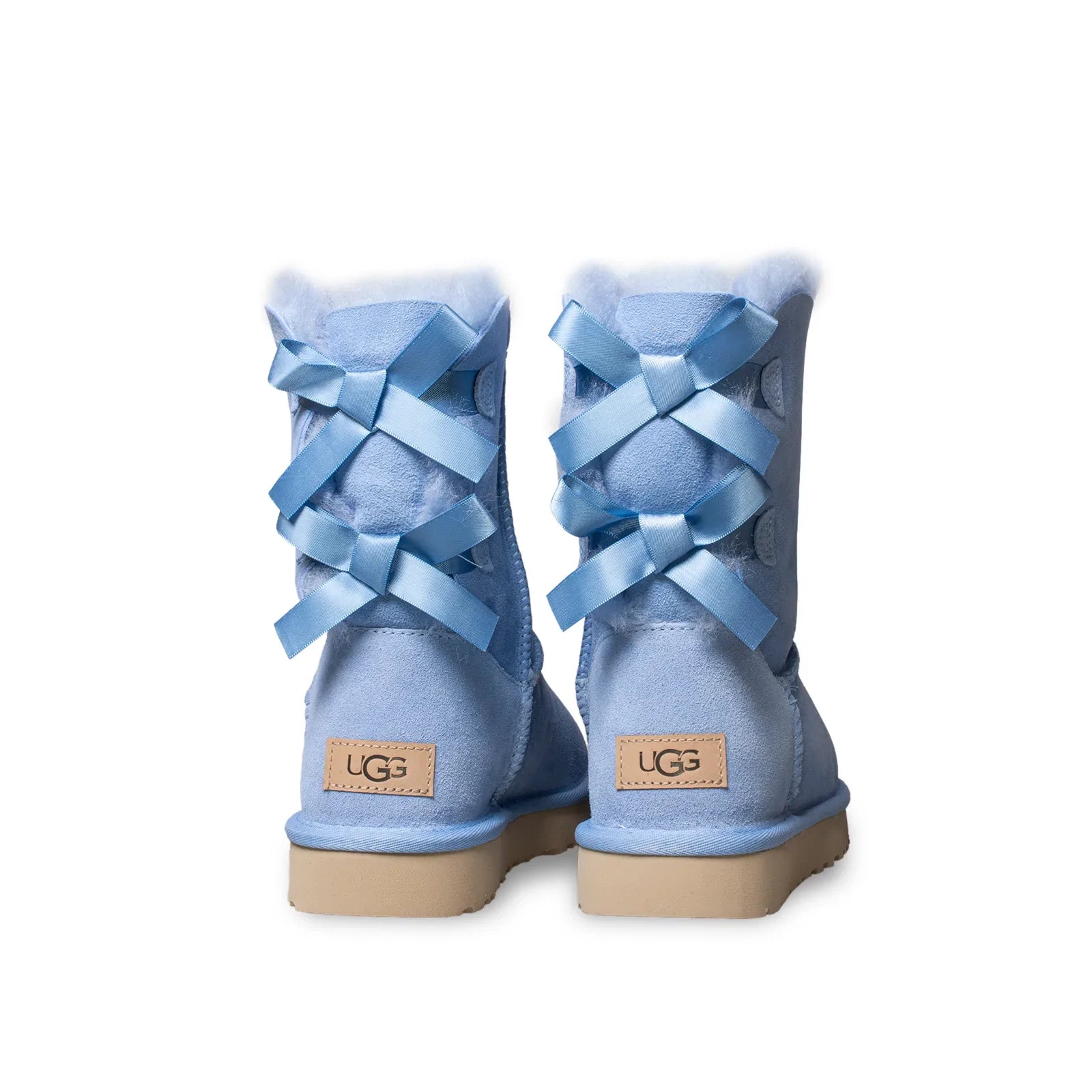 UGG Bailey Bow II Whisper Blue Boots - Women's