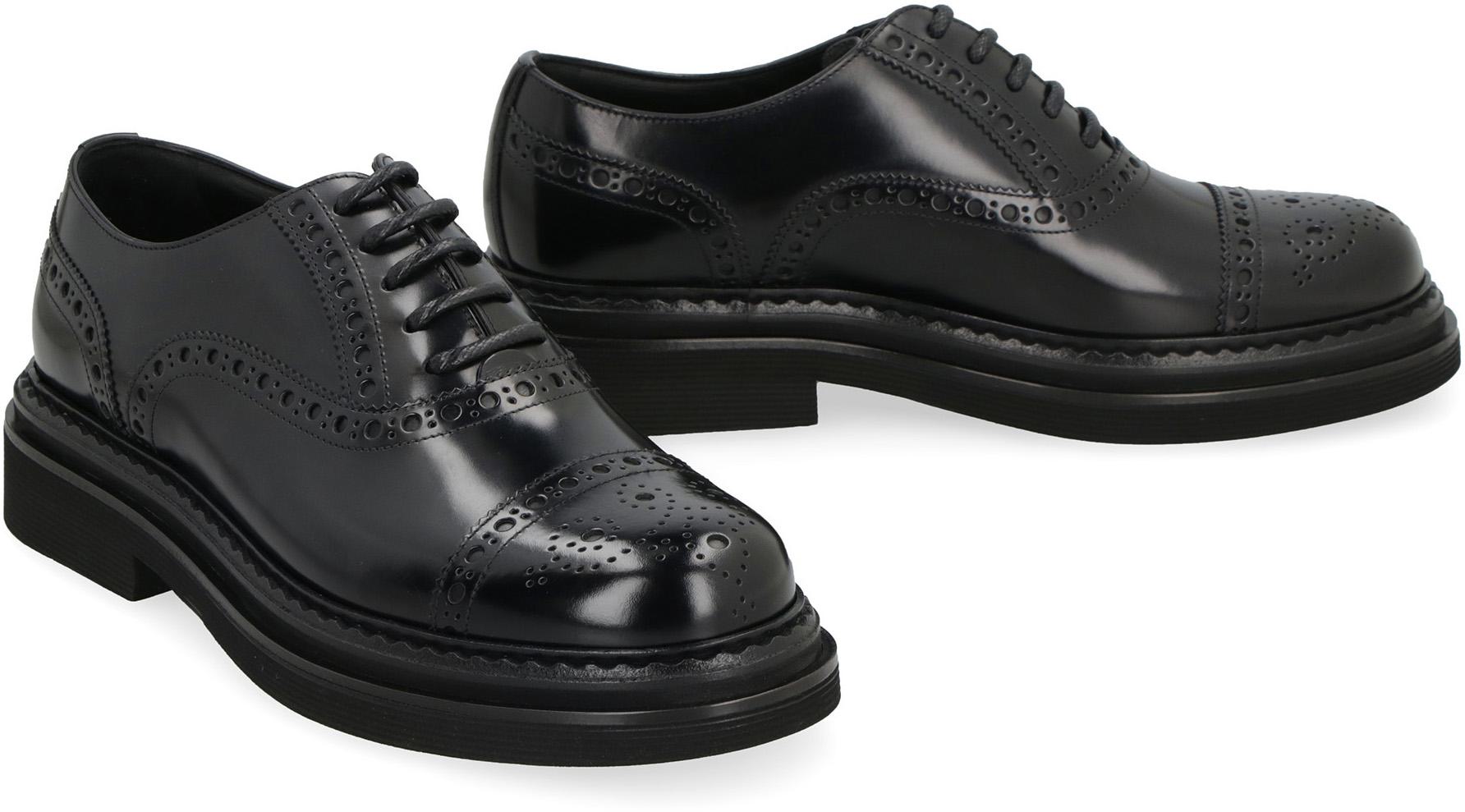 Dolce & Gabbana Leather Lace-Up Shoes