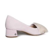 UGG Koa Fluff Heel Seashell Pink Shoes - Women's