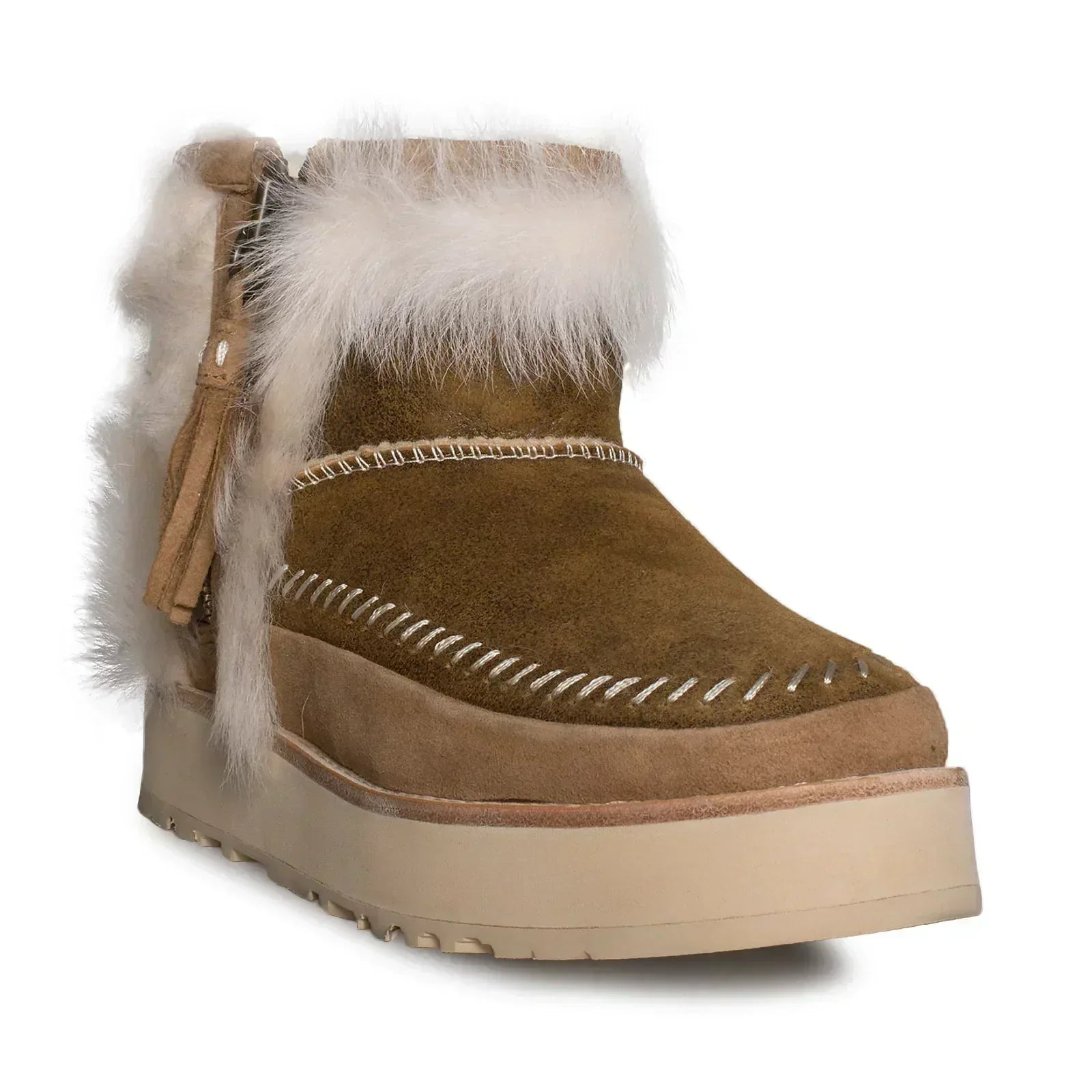 UGG Fluff Punk Boot Chestnut - Women's