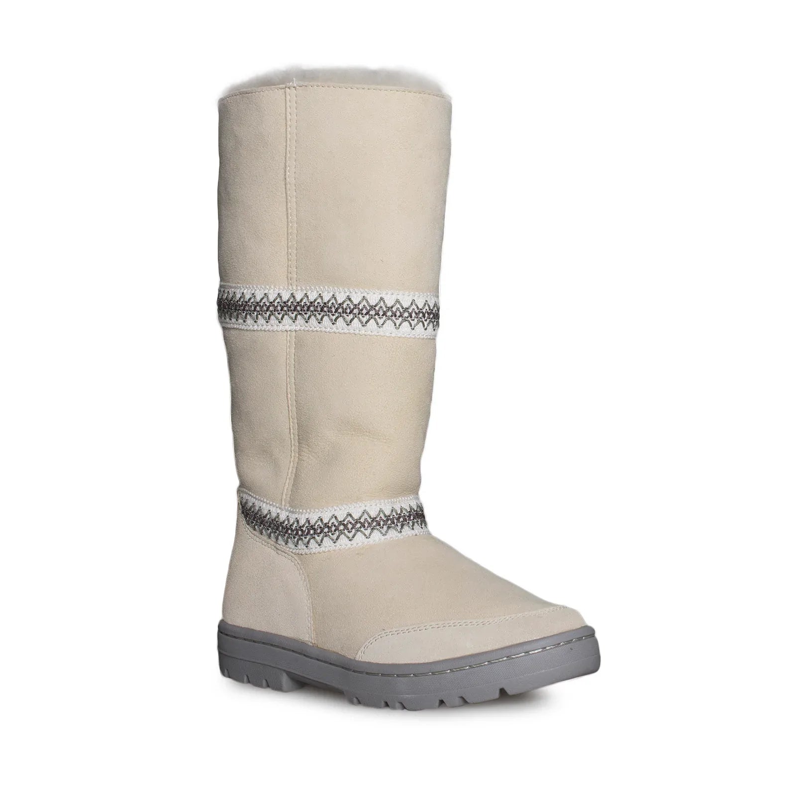 UGG Sundance Revival White Boots - Women's