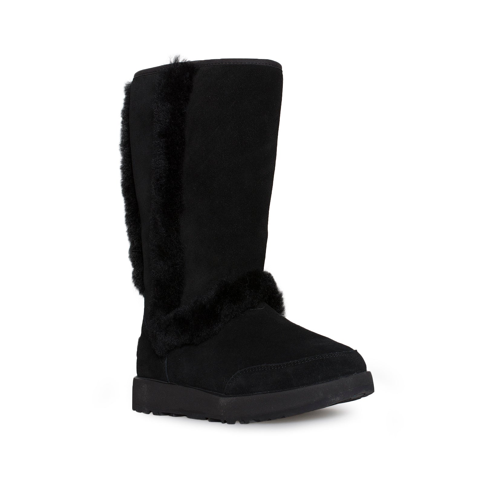 UGG Sundance Waterproof Black Boots - Women's