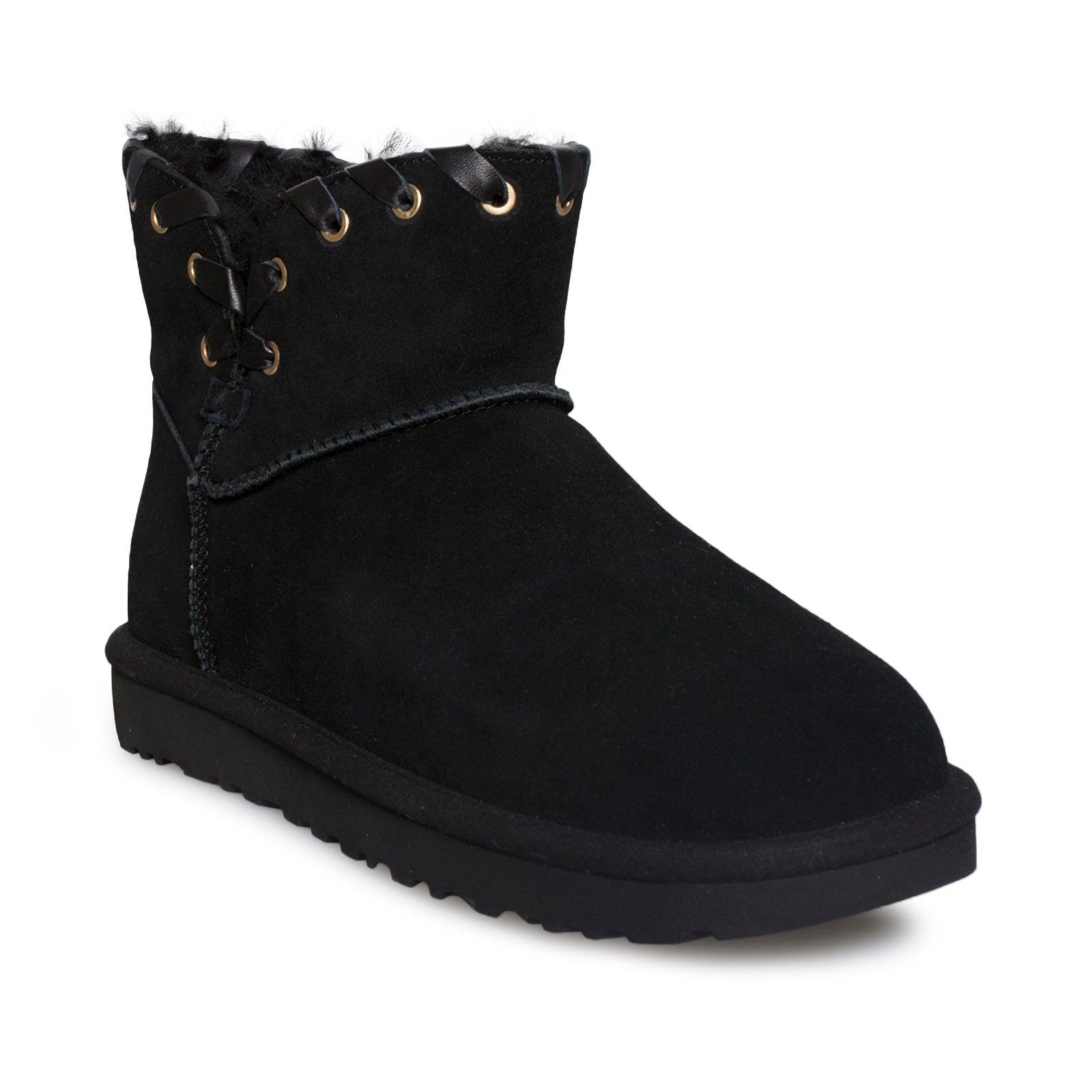 UGG Aidah Mini Black Boots