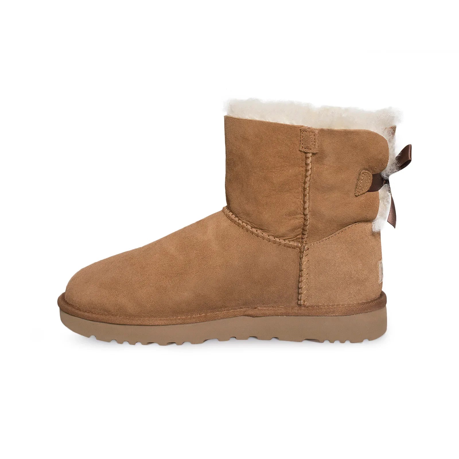 UGG Mini Bailey Bow II Chestnut Boots - Youth