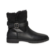 UGG Romely Buckle Black Boots - Women's