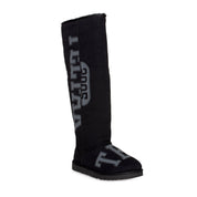 UGG X Telfar Fleece Tall Black Boots - All Gender