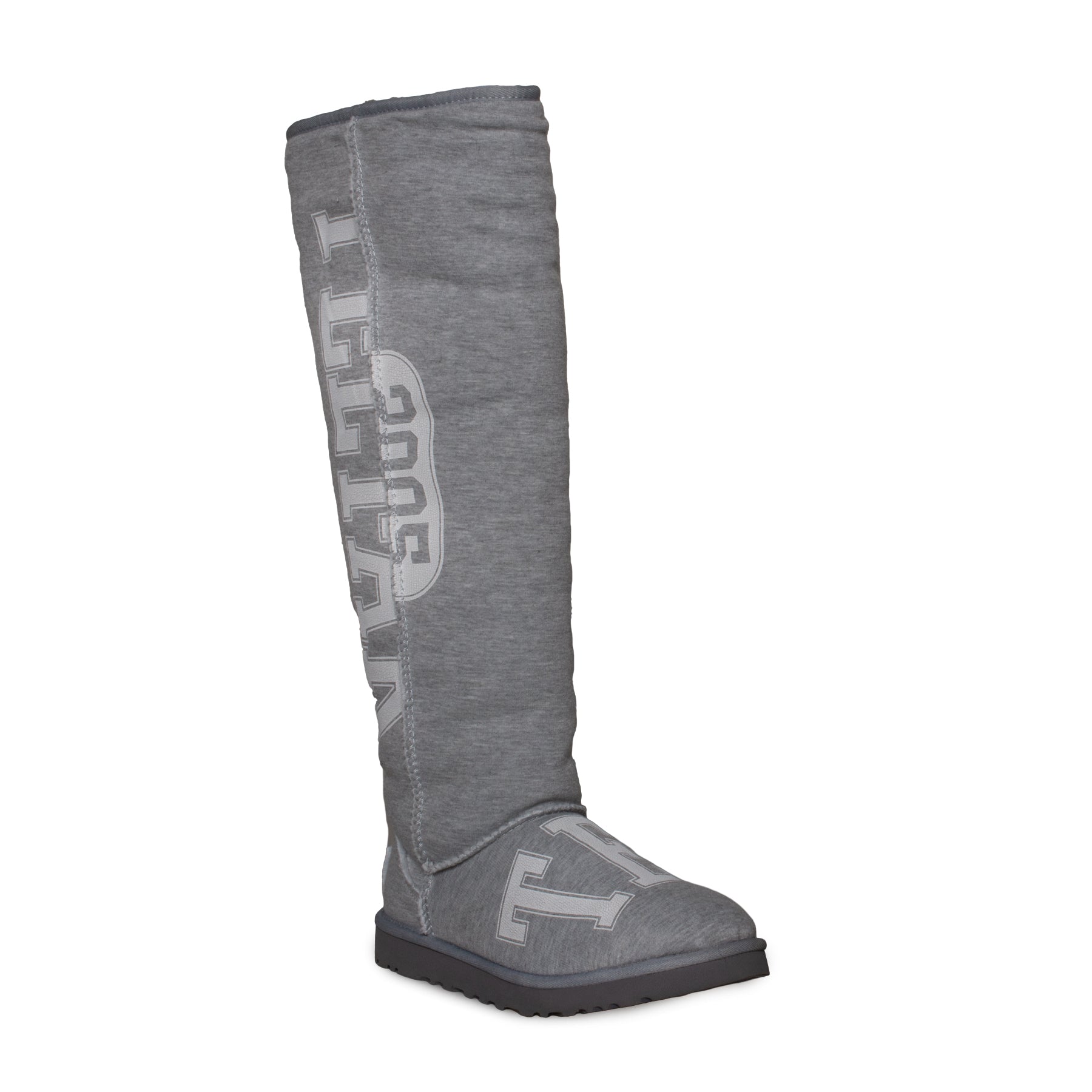 UGG X Telfar Fleece Tall Heather Grey Boots - All Gender