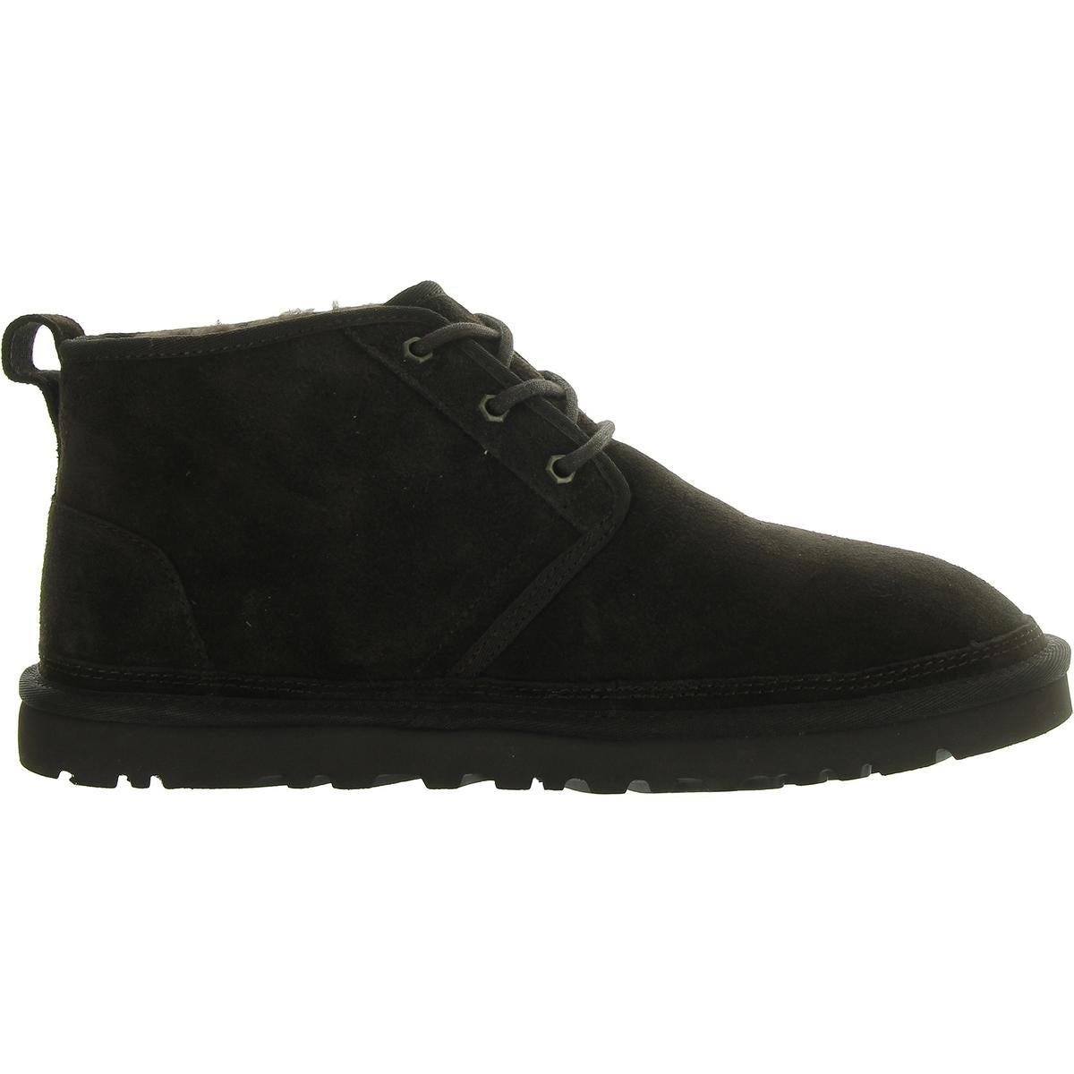 Neumel Mens Lace Up Flat Chukka Boots