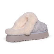 UGG Disquette Felted Grey Slippers - Women's