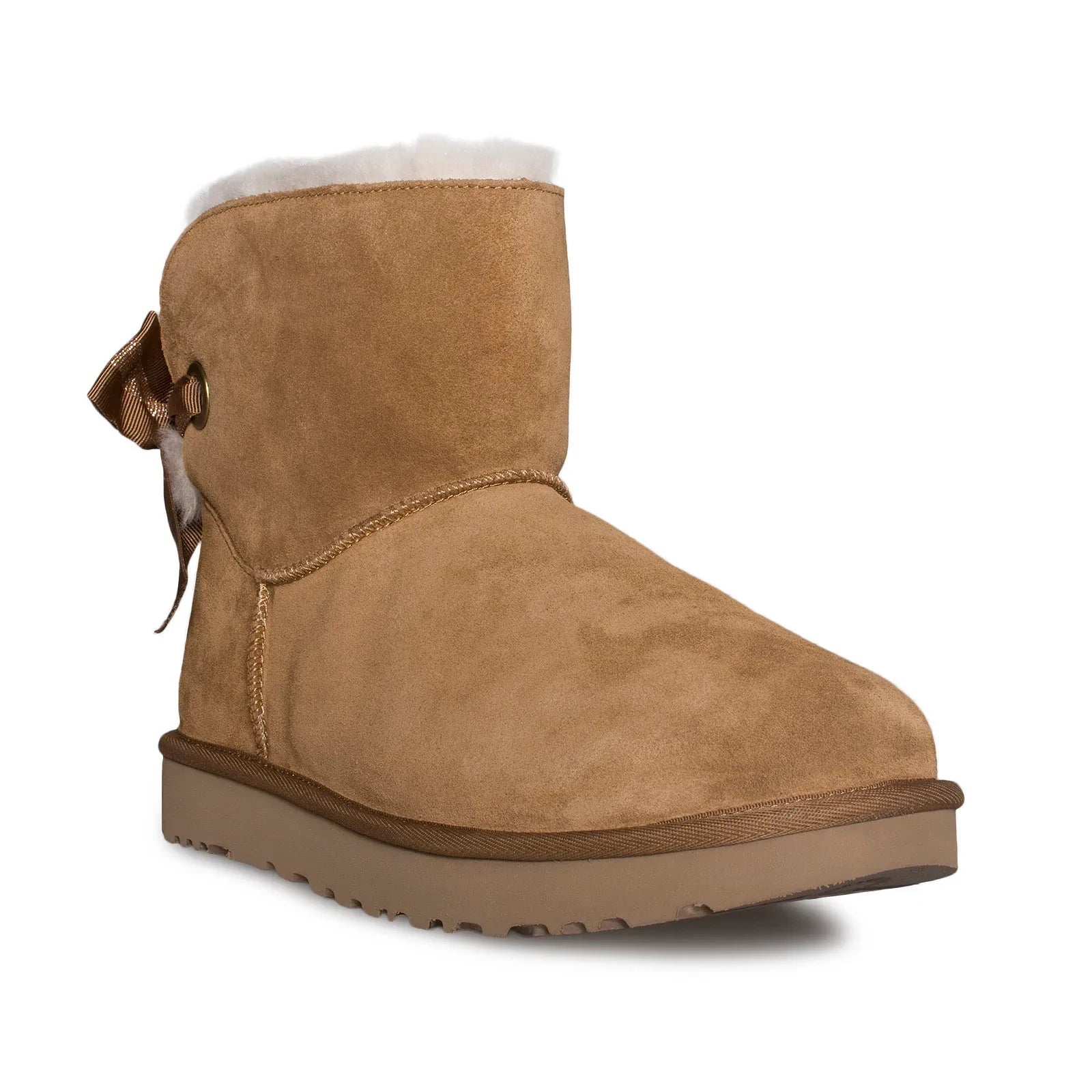 UGG Customizable Bailey Bow Mini Chestnut Boots - Women's