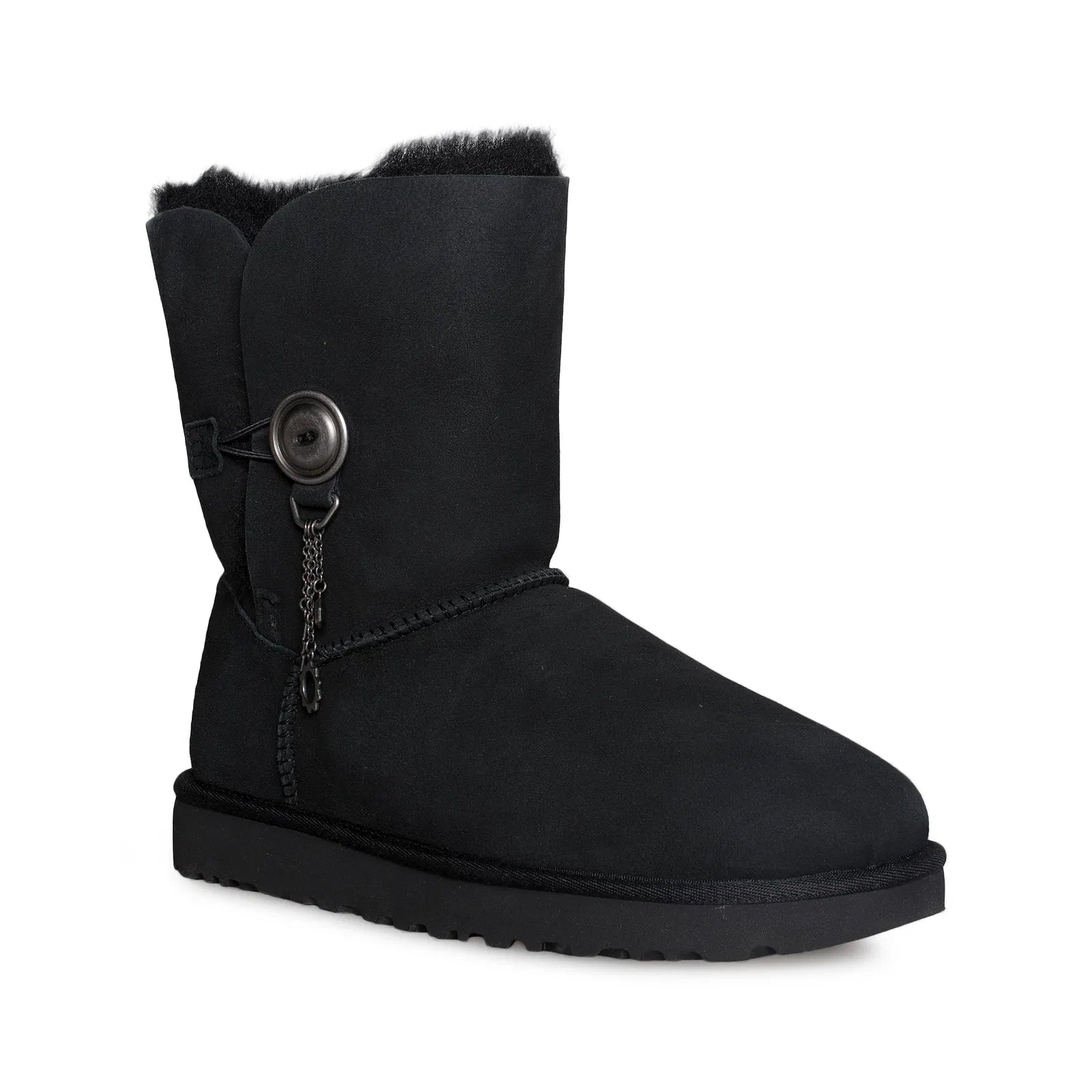 UGG Azalea Charm Black Boots - Women's