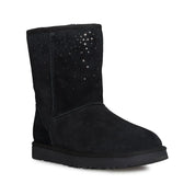 UGG Classic Short Stargirl Black Boots - Women's