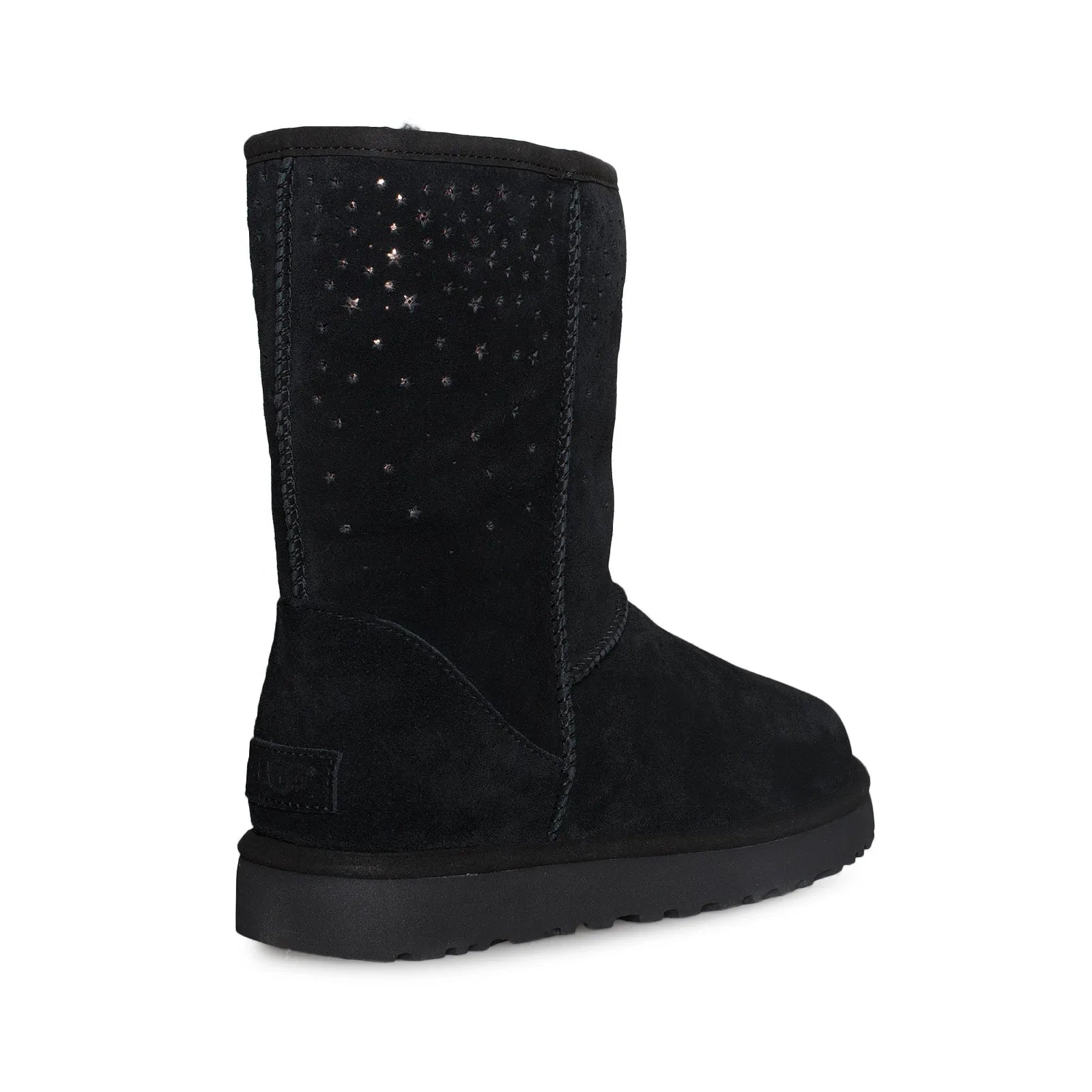 UGG Classic Short Stargirl Black Boots - Women's