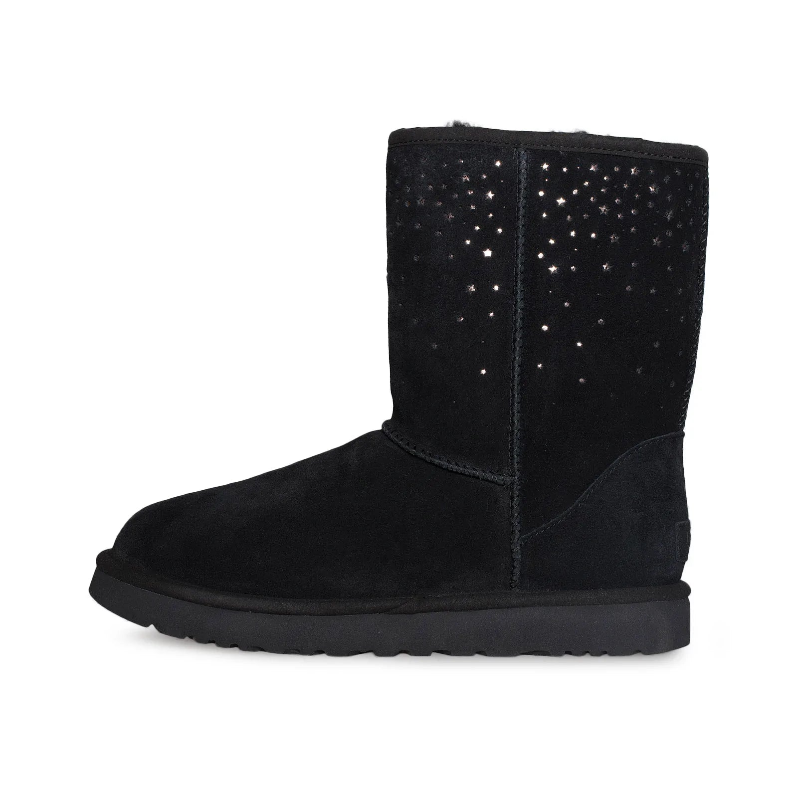 UGG Classic Short Stargirl Black Boots - Women's