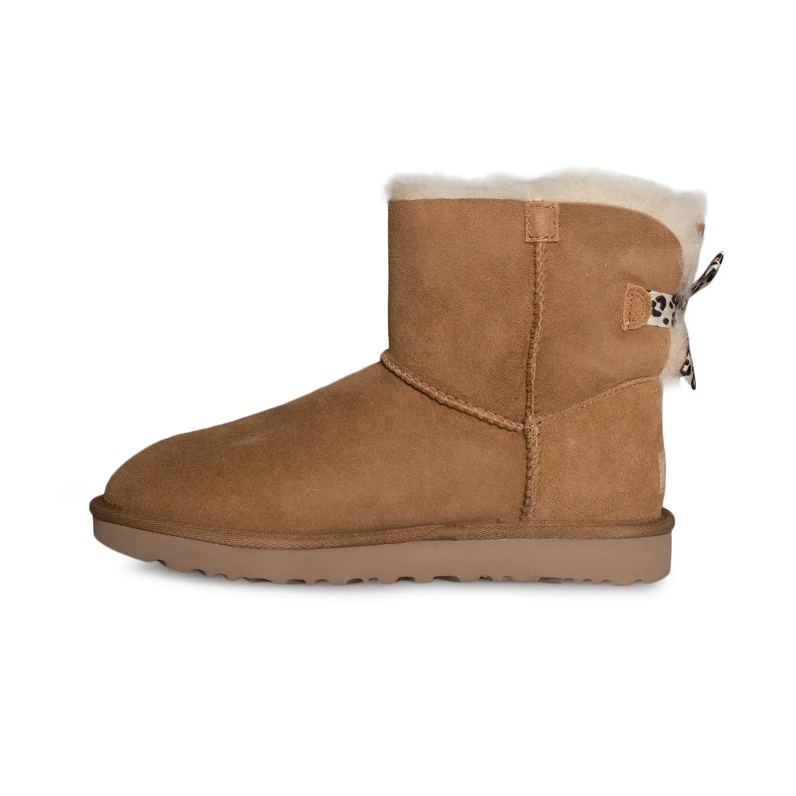 UGG Mini Bailey Bow II Exotic Chestnut Boots - Women's