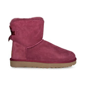 UGG Mini Bailey Bow II Garnet Boots - Women's