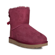 UGG Mini Bailey Bow II Garnet Boots - Women's