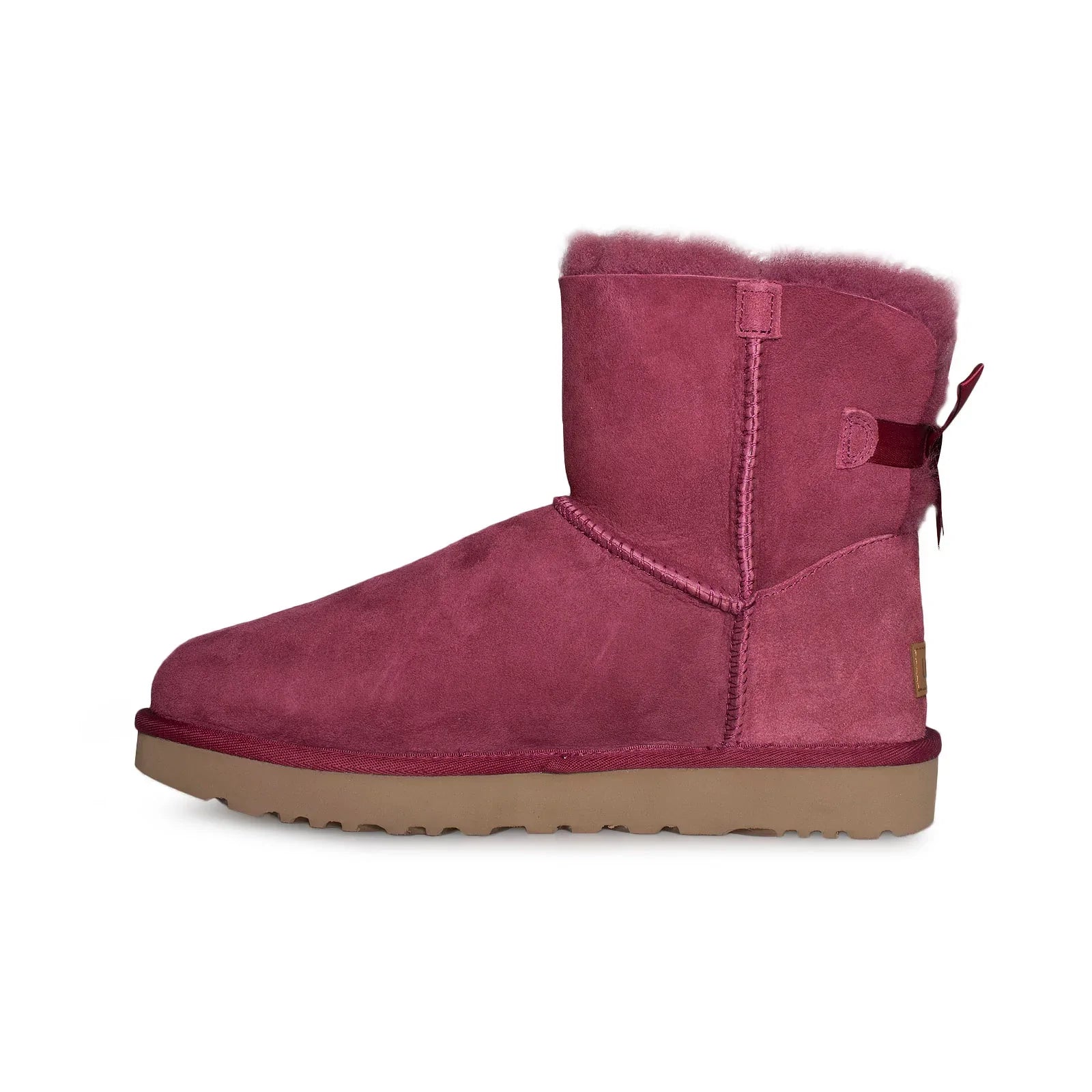 UGG Mini Bailey Bow II Garnet Boots - Women's