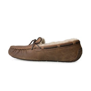 UGG Olsen Leather Tan Slippers - Men's