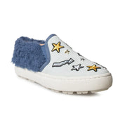 UGG Patch It Slip On Bleach Denim Shoes - Women's