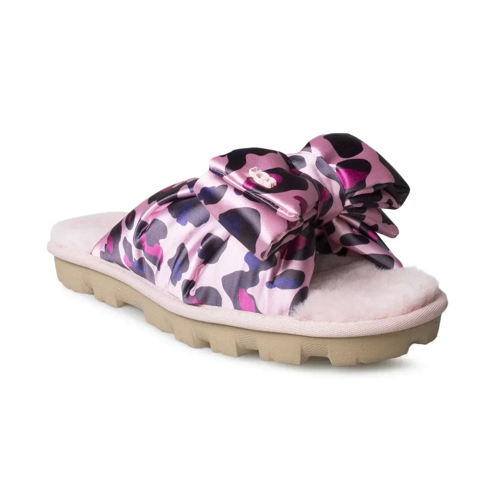 UGG Lushette Leopard Puffer Fairy Tale Slippers - Women's